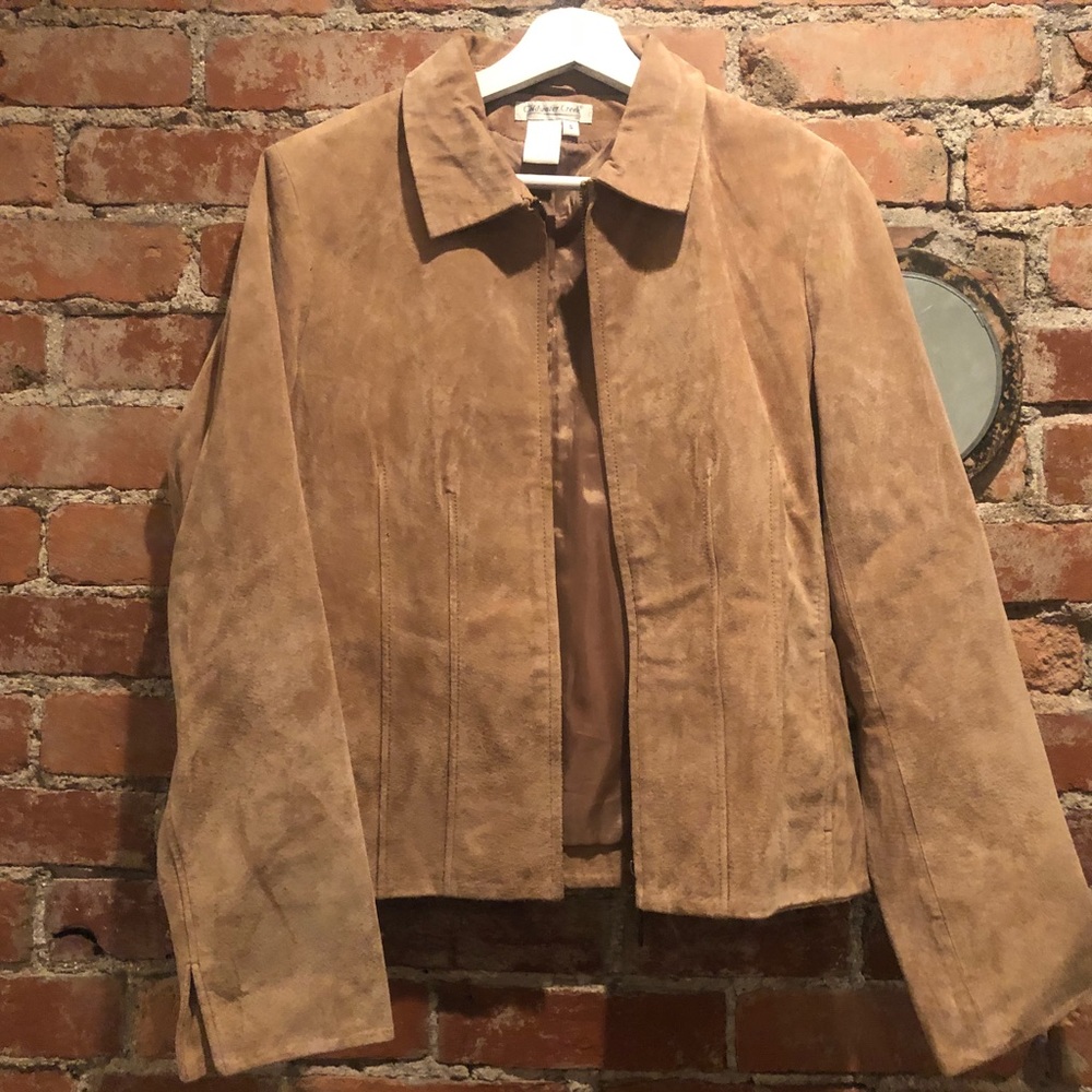 Genuine Suede Leather Jacket